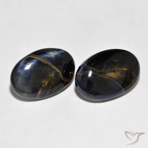 9.25ctw Natural Multicolor Pietersita, Ovalada, Opaco