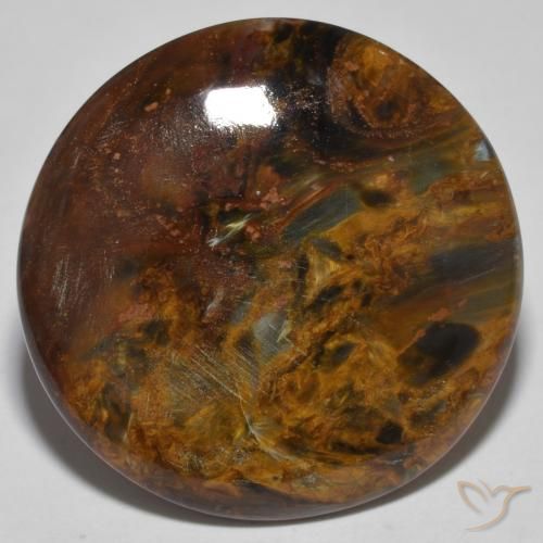 26.87ct Natural Multicolor Pietersita, Redondo, Opaco