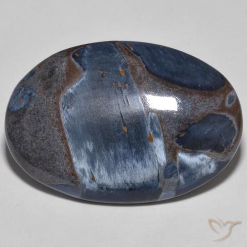 20.48ct Natural Multicolor Pietersita, Ovalada, Opaco