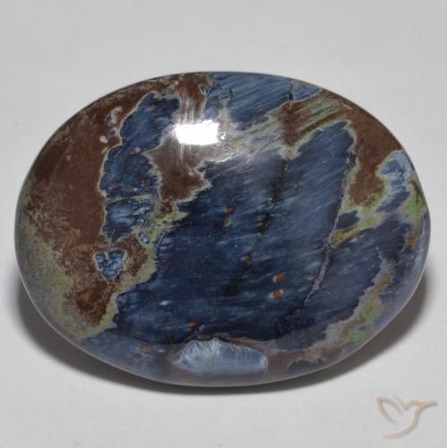 23.37ct Natural Multicolor Pietersita, Ovalada, Opaco