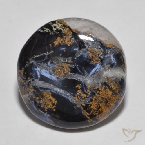 11.67ct Natural Multicolor Pietersita, Redondo, Opaco