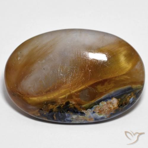 20.81ct Natural Multicolor Pietersita, Ovalada, Translúcido