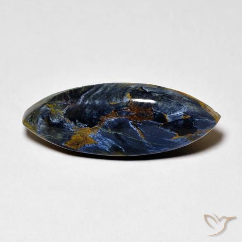4.84ct Natural Multicolor Pietersita, Marquesa, Opaco