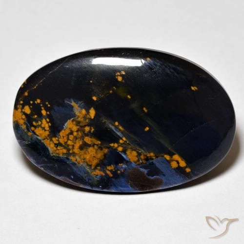 12.72ct Natural Multicolor Pietersita, Ovalada, Opaco