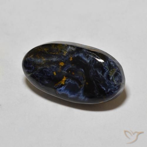5.62ct Natural Multicolor Pietersita, Ovalada, Opaco