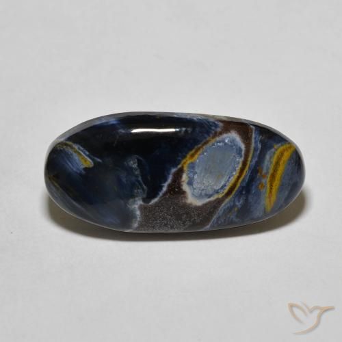 4.38ct Natural Multicolor Pietersita, Ovalada, Opaco