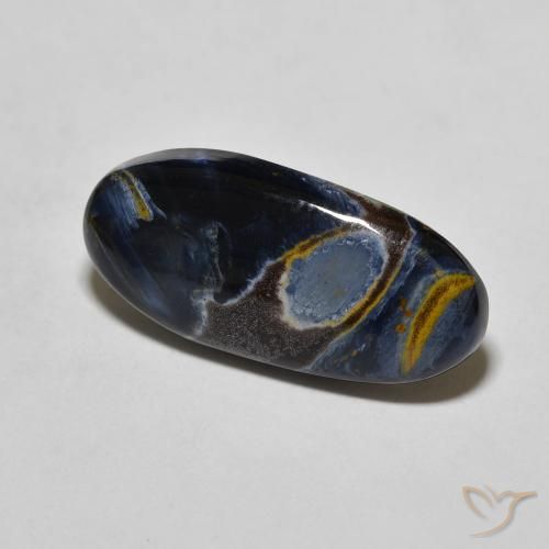 Pietersita Multicolor natural de 4.38 ct, Ovalada, Opaco