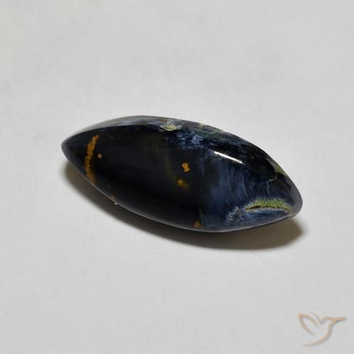 Pietersita Multicolor natural de 3.41 ct, Marquesa, Translúcido
