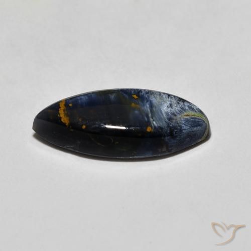 Pietersita Multicolor natural de 3.41 ct, Marquesa, Translúcido