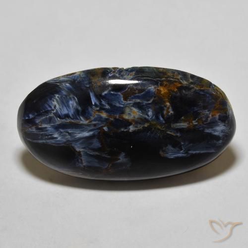 12.62ct Natural Multicolor Pietersita, Ovalada, Opaco
