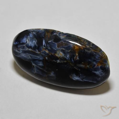 Pietersita Multicolor natural de 12.62 ct, Ovalada, Opaco