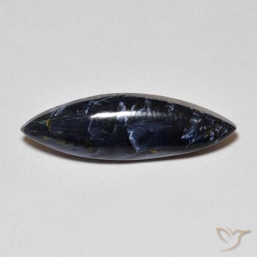 Pietersita Multicolor natural de 4.09 ct, Marquesa, Opaco