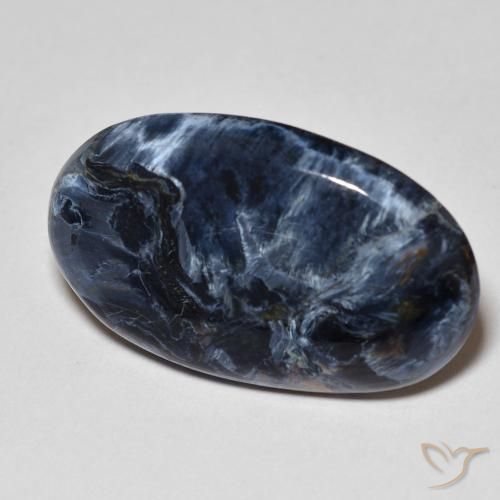 Pietersita Multicolor natural de 10.88 ct, Ovalada, Opaco