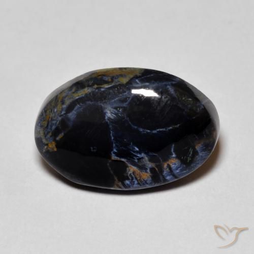 5.48ct Natural Multicolor Pietersita, Ovalada, Opaco