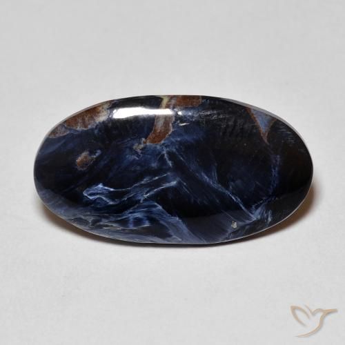 5.06ct Natural Multicolor Pietersita, Ovalada, Opaco
