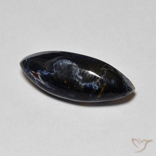 Pietersita Multicolor natural de 5.23 ct, Marquesa, Opaco