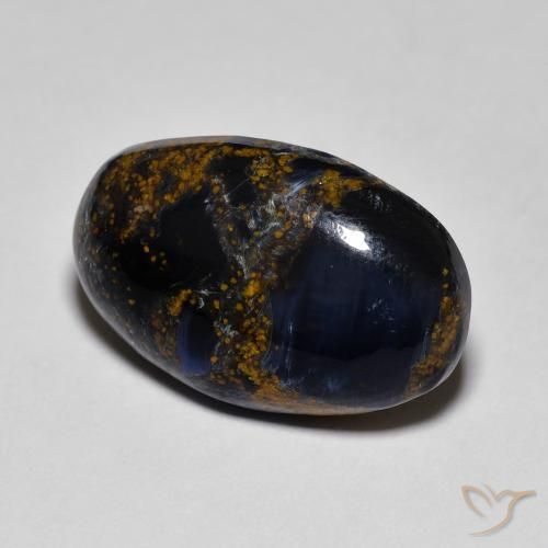 Pietersita Multicolor natural de 8.24 ct, Ovalada, Opaco