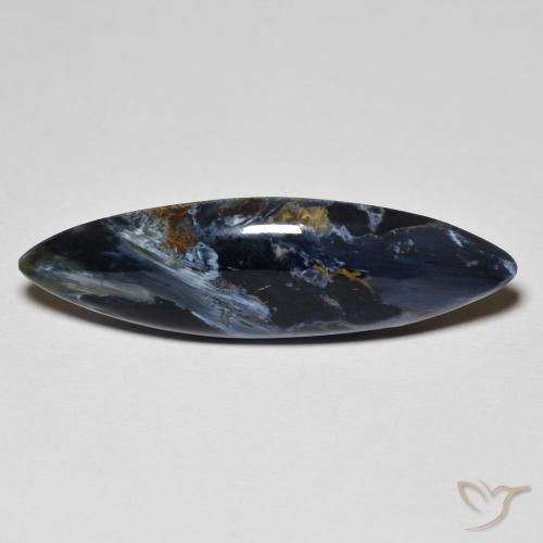 6.87ct Natural Multicolor Pietersita, Marquesa, Opaco