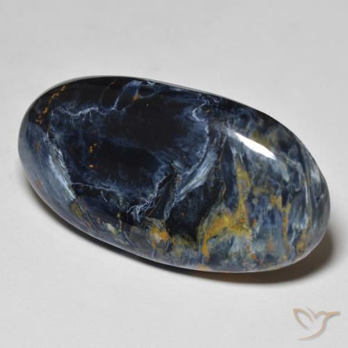 Pietersita Multicolor natural de 21.80 ct, Ovalada, Opaco