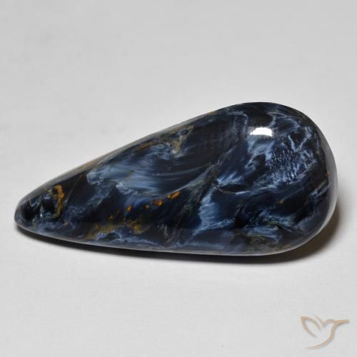 13.82ct Natural Multicolor Pietersita, En forma de pera, Opaco