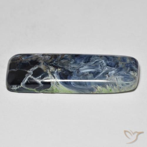 Pietersita Multicolor natural de 13.00 ct, Corte Baguette, Opaco