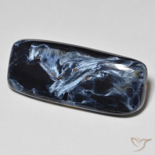 12.46ct Natural Multicolor Pietersita, Corte Baguette, Opaco