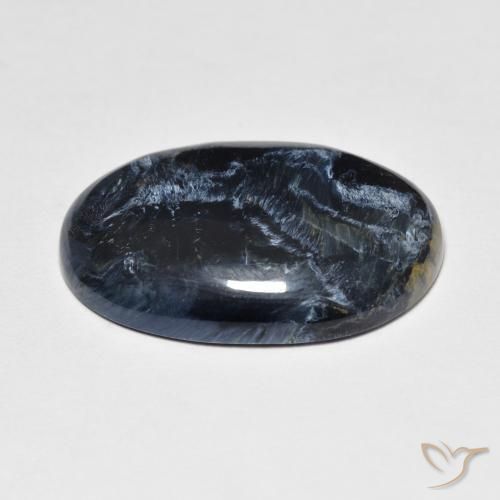 Pietersita Multicolor natural de 5.82 ct, Ovalada, Opaco