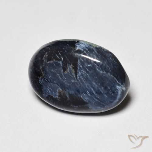 Pietersita Multicolor natural de 4.56 ct, Ovalada, Opaco