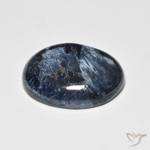 Pietersita Multicolor natural de 4.56 ct, Ovalada, Opaco