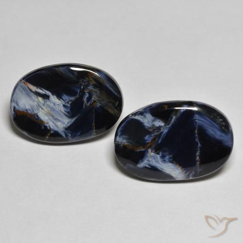 10.22ctw Natural Multicolor Pietersita, Ovalada, Opaco