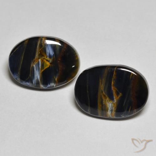 5.37ctw Natural Multicolor Pietersita, Ovalada, Opaco