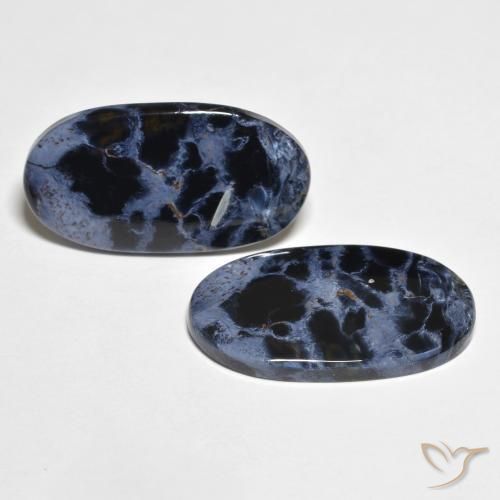 Gemas de Pietersita Multicolor natural de 10.91 ct, Ovalada, Opaco