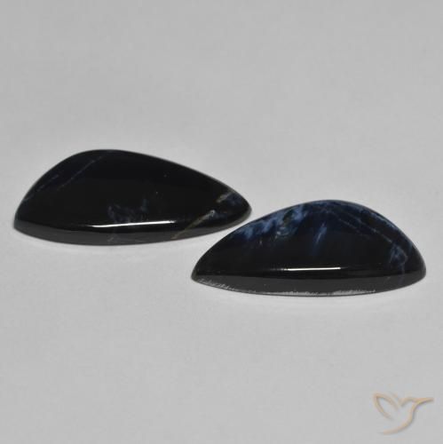 Gemas de Pietersita Multicolor natural de 9.44 ct, Elegante, Opaco