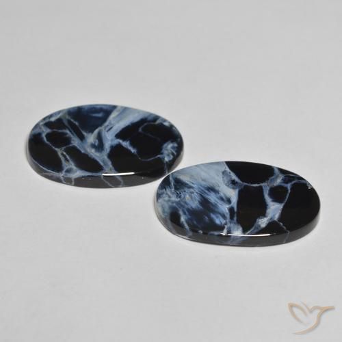 Gemas de Pietersita Multicolor natural de 11.56 ct, Ovalada, Opaco
