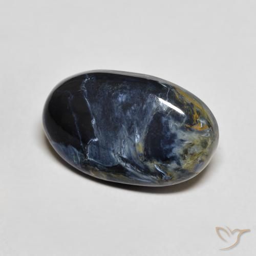 Pietersita Multicolor natural de 6.42 ct, Ovalada, Opaco