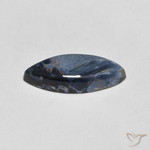 Pietersita Multicolor natural de 2.02 ct, Marquesa, Opaco