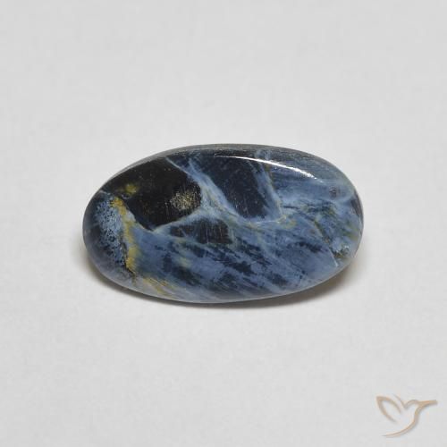 1.47ct Natural Multicolor Pietersita, Ovalada, Opaco