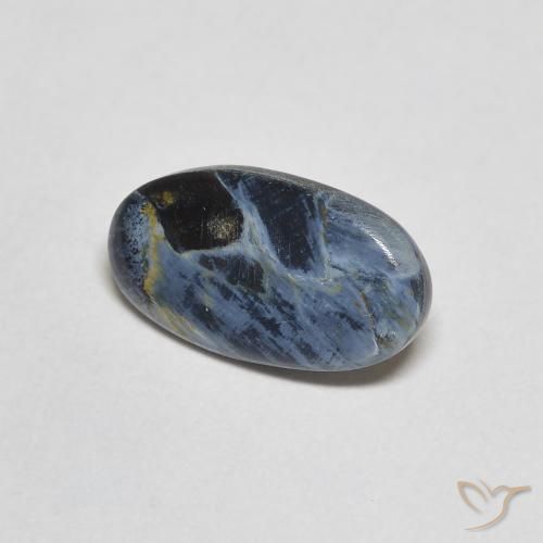 Pietersita Multicolor natural de 1.47 ct, Ovalada, Opaco