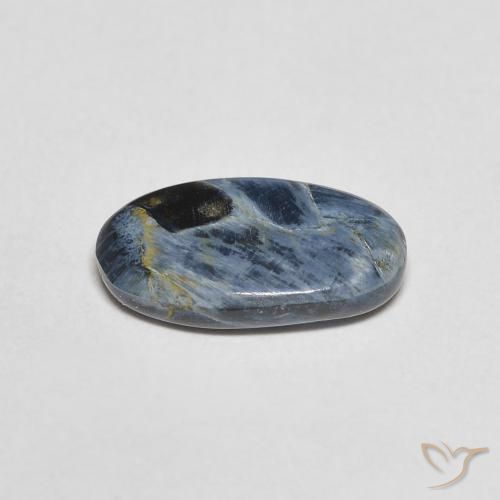 Pietersita Multicolor natural de 1.47 ct, Ovalada, Opaco