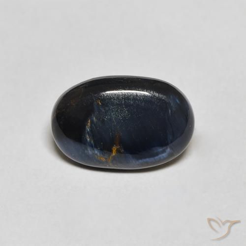 1.62ct Natural Multicolor Pietersita, Ovalada, Opaco