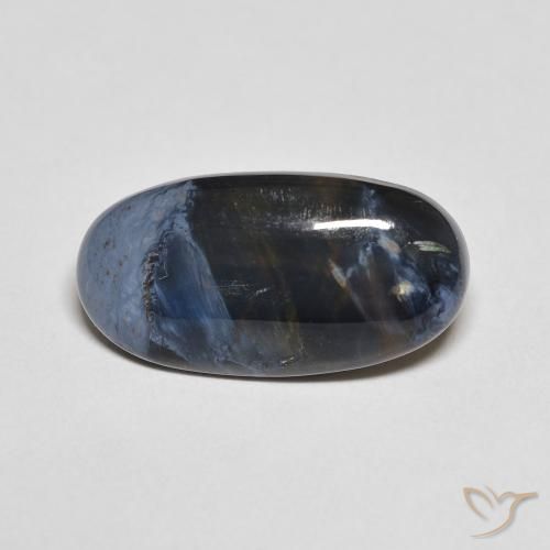 4.76ct Natural Multicolor Pietersita, Ovalada, Opaco