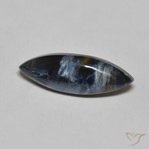 Pietersita Multicolor natural de 3.03 ct, Marquesa, Opaco