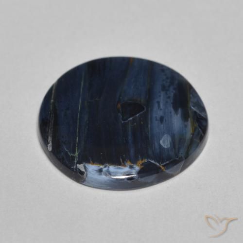 Pietersita Multicolor natural de 2.54 ct, Redondo, Opaco