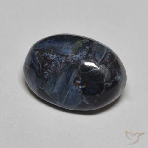 Pietersita Multicolor natural de 4.92 ct, Ovalada, Opaco