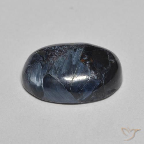 Pietersita Multicolor natural de 4.92 ct, Ovalada, Opaco