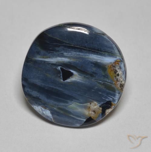 3.17ct Natural Multicolor Pietersita, Redondo, Opaco