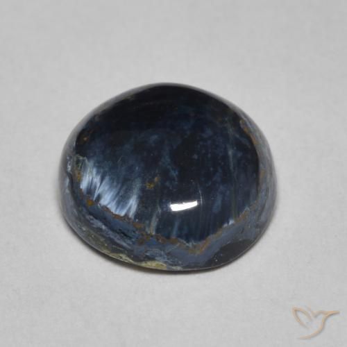 Pietersita Multicolor natural de 1.71 ct, Redondo, Opaco
