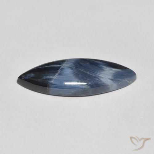 Pietersita Multicolor natural de 4.06 ct, Marquesa, Opaco