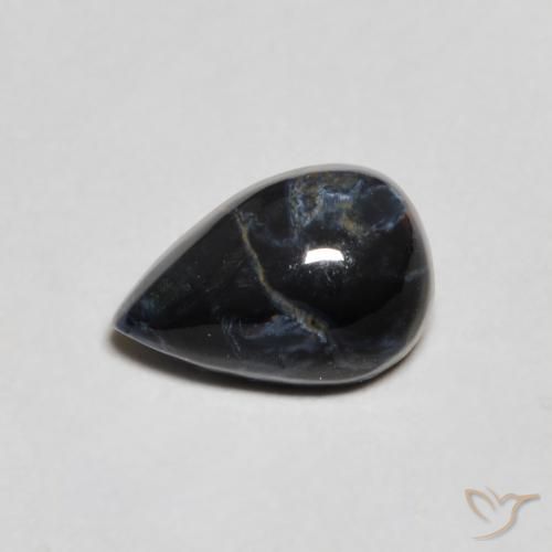1.13ct Natural Multicolor Pietersita, En forma de pera, Opaco
