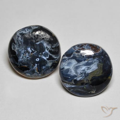 6.75ctw Natural Multicolor Pietersita, Redondo, Opaco